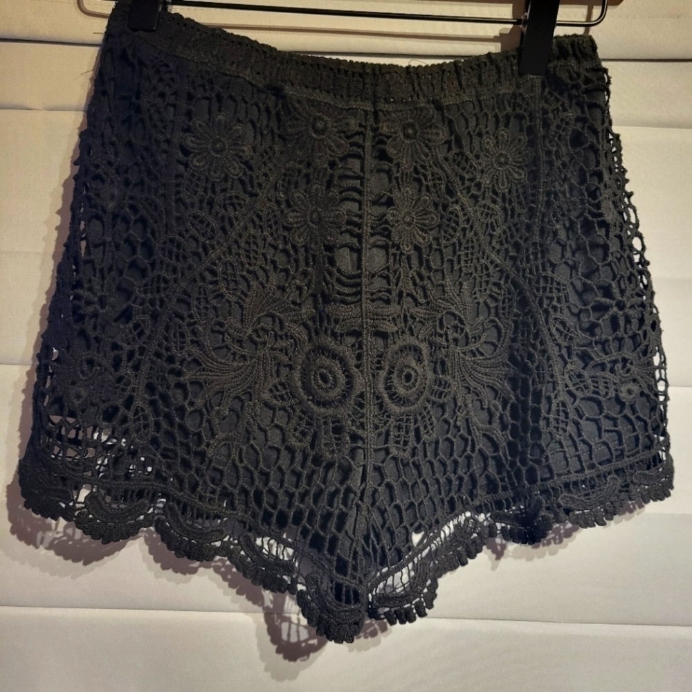 Crochet shorts size S